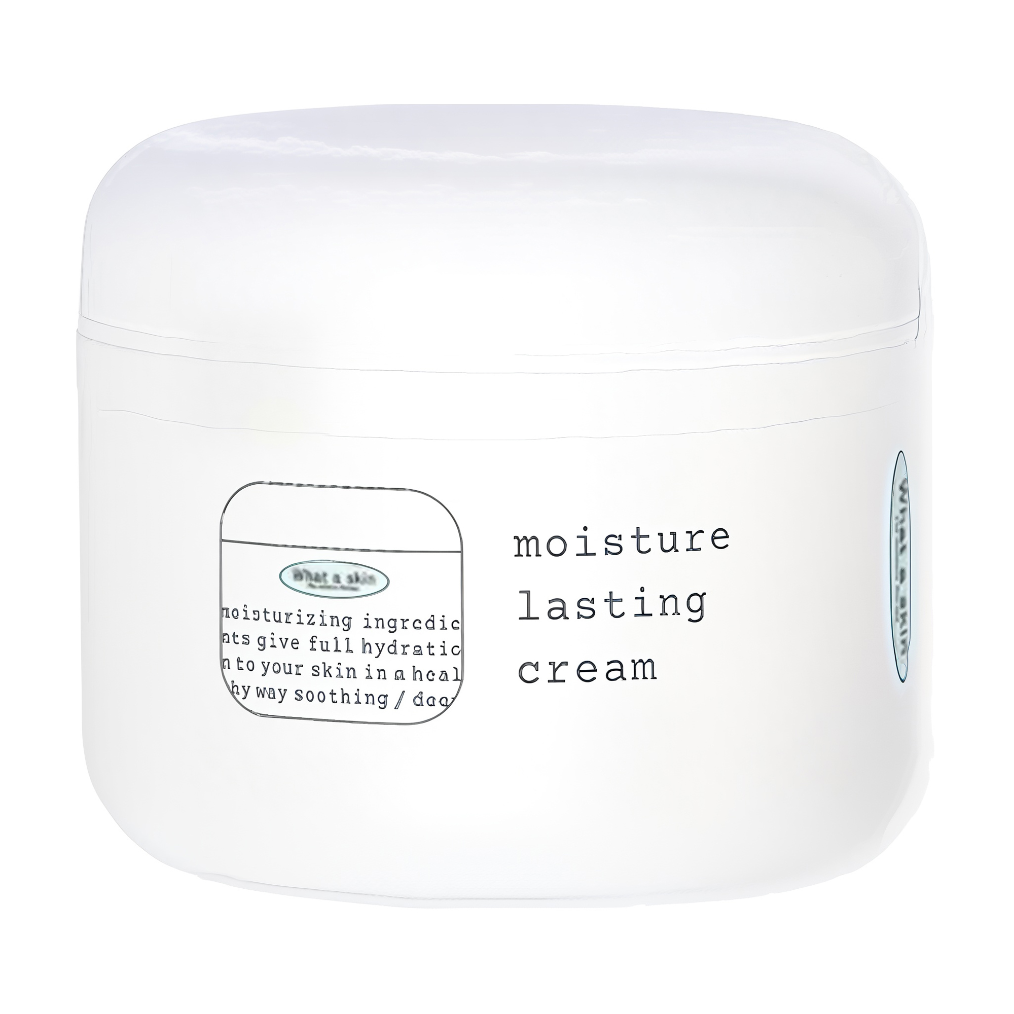 Стійкий зволожувальний крем для обличчя What a skin. Moisture Lasting Cream, 100 мл