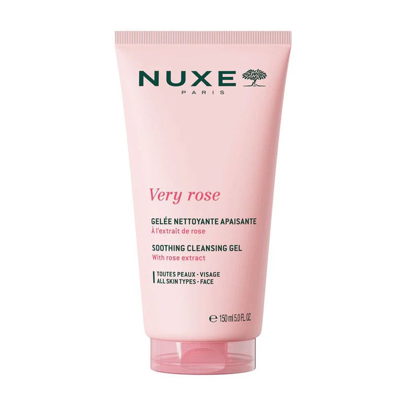 Заспокійливий очищувальний гель для обличчя Nuxe Very Rose Soothing Cleansing Gel, 150 мл