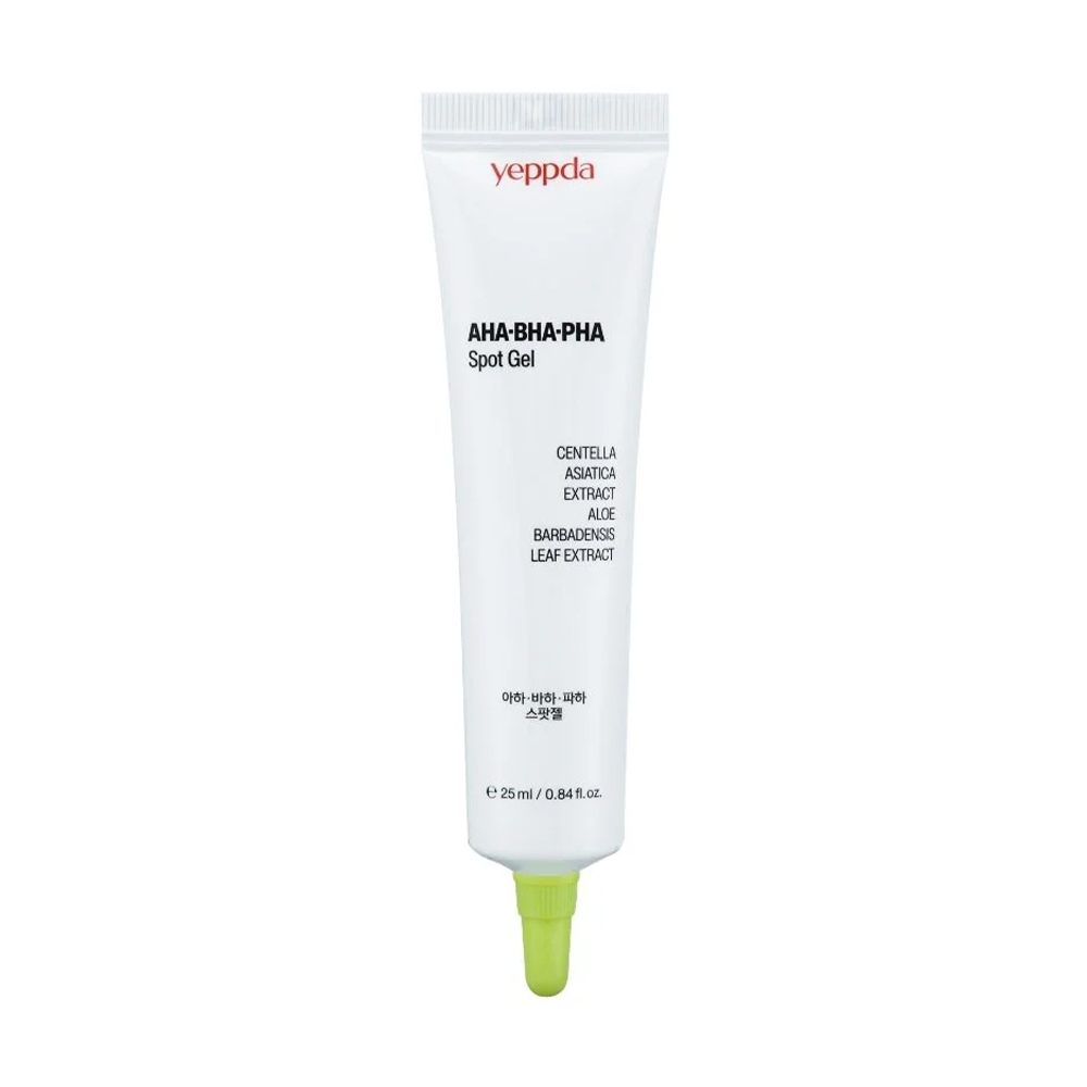 Заспокійливий точковий гель для обличчя yeppda AHA+ BHA+ PHA Spot Gel, 25 мл